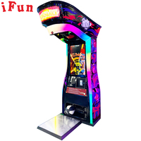 Permainan tinju Arcade dalam ruangan mesin terbaru Big Punching abnd tendang redredemption Game untuk Pusat Permainan