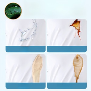 Borsa a basso prezzo t-shirt tutta stampata 220G 100% cotone olio acqua e antimacchia rilassata slim fit t-shirt bianca per donna uomo - Product Image 3