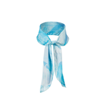 Foulard de sport pour la course et l'équitation, avec gel rafraîchissant pour compresses chaudes et froides, en coton/polyester/spandex, motif géométrique, long