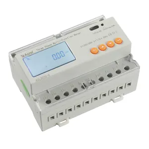 New three-phase electric energy meter with 485 communication rail to install intelligent remote electric meter modbus porotocol