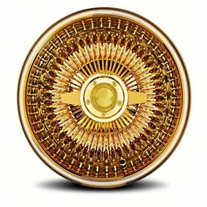 Cerchi a Raggi Classici Generici Cromati Oro Multiraggi REV 13x7 17x9 13 <span class=keywords><strong>14</strong></span> 15 Pollici 72 100 Raggi - Product Image 2