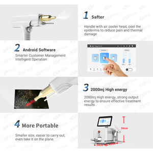 Achetez une machine de suppression de tatouage au laser picoseconde Q-switched rubis Nd Yag à prix promotionnel <span class=keywords><strong>en</strong></span> Chine - Product Image 3