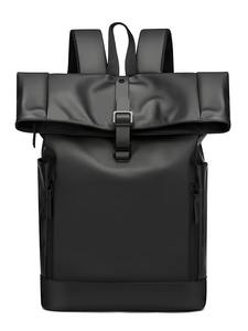 Custom Waterproof Roll-top Backpack Men Women Large Capacity Commute Work Travel <b>College</b> Students Closure Outdoor School <b>Bag</b> - Product Image 5