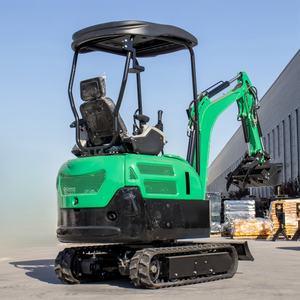 Гидравлический мини-экскаватор <span class=keywords><strong>2</strong></span> тонны с пилотным управлением для строительства и ландшафтных работ - Product Image 3