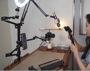 Có Thể Điều Chỉnh Chuyển Động Chủ Bracket Cánh Tay Đa Chức Năng Màn Hình Đứng Cho 17 Để 32 Inch Màn Hình Máy Tính Vật Liệu Hợp Kim Nhôm - Product Image 5