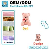 Oso de Peluche Personalizado con Diseño de Soporte, el Regalo Más Novedoso para el Día de San Valentín, Oso de Rosas con Regalo para Niña, Oso de Peluche de Rosas de Alta Calidad con Certificación CPC CE