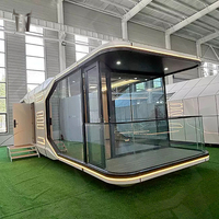 Conteneur moderne préfabriqué maison démontable espace Capsule centre commercial Mobile petite maison sommeil Pod pour atelier entrepôt Villa