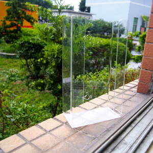 Support mural en acrylique pour boîte à gants, distributeur de gants jetables transparent pour usage médical, laboratoire et services alimentaires - Product Image 1
