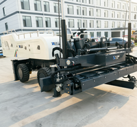 Machine de nivellement laser commerciale de 4000 mm de largeur de travail avec pneus pleins pour terrasses d'entrepôt