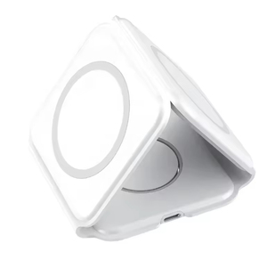 <span class=keywords><strong>Chargeur</strong></span> sans fil magnétique pliable 3 en 1, station de charge rapide portable pour <span class=keywords><strong>iPhone</strong></span> 15 14 13 12 Pro Max, <span class=keywords><strong>Apple</strong></span> <span class=keywords><strong>Watch</strong></span> et AirPods - Product Image 3