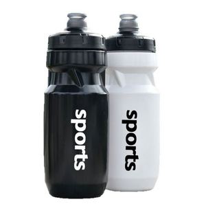 Bouteille d'eau pour vélo sans BPA PP5 610 ml, facile à presser, anti-fuite, pour la course à vélo, la salle de sport, les activités de plein air, logo personnalisé - Product Image 2