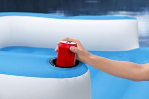 Bestway 43645 thủy lực mùa hè Ốc Đảo nước nổi 4 người với tấm che nắng 3.05 m x 1.86 m x 58 cm - Product Image 4