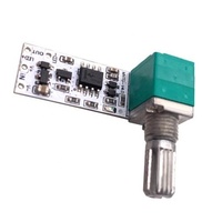 Module de variateur PWM pour pilote LED DC3.7V-24V 4A, potentiomètre à bouton sans paliers, carte de contrôle de circuit, tension constante, barre lumineuse
