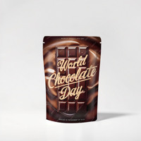 Sachet Mylar personnalisé imprimé pour snacks, biscuits, pépites de chocolat – Emballage alimentaire haute barrière, anti-enfants, pochette verticale pour bonbons et snacks