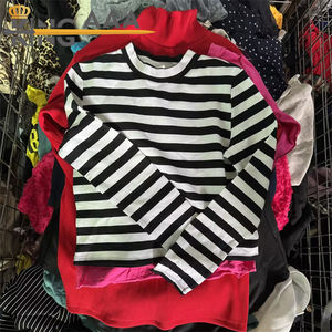 成人女式冬季圆领 T 恤 100% 棉 厚黑色 来自值得信赖的供应商 KINGAAA - Product Image 2