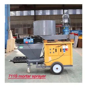 Model produk baru 711 penyemprot Mortar semen mesin penyemprot Grouting beton