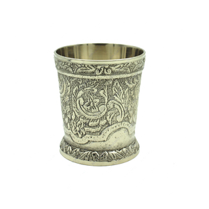 Verres à boire en laiton gaufré de haute qualité et télescope en laiton avec support réglable – Cadeau décoratif pour la maison et le bureau - Product Image 1