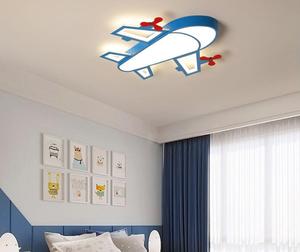 Plafonnier en fer forgé pour enfants, design art déco d'avion, <span class=keywords><strong>luminaire</strong></span> de plafond, idéal pour la <span class=keywords><strong>chambre</strong></span> d'un garçon - Product Image 2