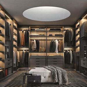 Armoire sur mesure de style européen haut de gamme, moderne, pour appartement - Product Image 2