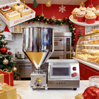 Machine de remplissage semi-automatique ZD200-F à double mode haute efficacité, puissance 1000W, pour le remplissage de pralines, biscuits moelleux et chocolat