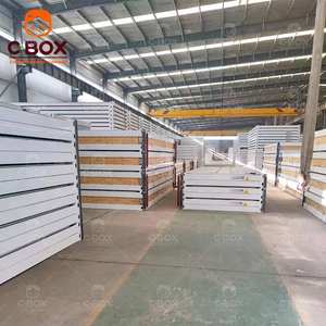 Cbox Bâtiment de bureau modulaire écologique à 2 étages en acier Hôtel mobile Bar Dortoir pour travailleurs Maison préfabriquée en conteneur à plat - Product Image 4