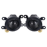 GOODZOOM Projecteur de feux de brouillard bi-LED pour voiture 2,2 pouces, lentille de projecteur bi-LED 2,2'' pour feux de brouillard, feux de brouillard LED 12V/24V pour voiture et camion