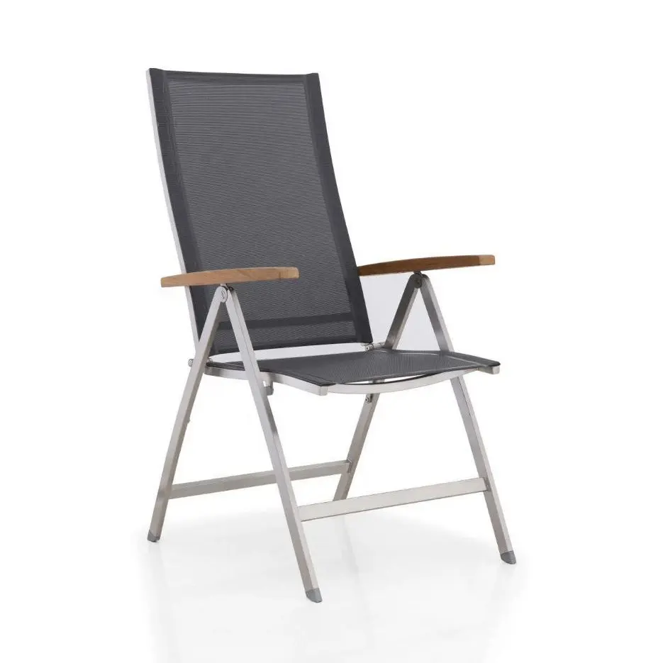 Outdoor Folding Dining Chair Garden Furniture Patio Dining Beach Camping Folding Chair
