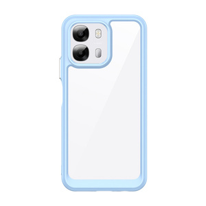 Coques de téléphone transparentes colorées avec cadre intégral Lichicase pour OPPO <span class=keywords><strong>A6</strong></span> A6S, <span class=keywords><strong>coque</strong></span> de protection - Product Image 3