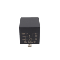 Relay Timer Tunda Terprogram 40A 12V/24V DC dengan Pengaturan yang Dapat Disesuaikan untuk Kontrol Industri Otomotif