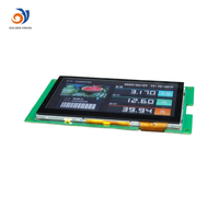 Écran LCD TFT Série Goldenvision 4,3 Pouces 800x480 IPS Tactile Capacitif pour HMI Industriel / Contrôle Intelligent
