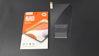 MIETUBL Protection d'écran en verre trempé 0,3 mm ULTRA fin 9H Anti-rayures Anti-traces de doigts HD Clair pour iPhone Samsung Tablette