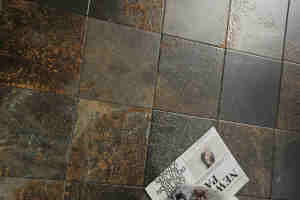 Carrelage en porcelaine pleine masse Diana Series 200x200mm, aspect pierre rustique, carrelage mural décoratif, qualité supérieure pour la décoration intérieure - Product Image 2