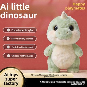 Juguete de Peluche Inteligente Happy Playmate AI, Dinosaurio Caballito del Año, con Música y Vocalización, Compañero con IA - Product Image 2