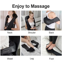 Intelligentes intelligentes elektrisches vibrierendes beheiztes Shiatsu-Knet-Schulter-Nacken-Massage gerät