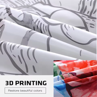 Ensemble de literie anime imprimé en 3D ensemble de lit Queen King Size ensemble de housse de couette pour chambre d'adulte ensembles pour Textiles de maison
