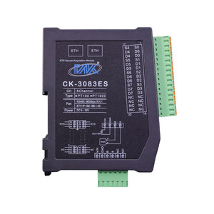 โมดูลเก็บข้อมูลเทอร์มิสเตอร์ PT100 RTD เทอร์โมคัปเปิล รองรับการเชื่อมต่อผ่านอีเธอร์เน็ตแบบเรียงซ้อน ช่องสัญญาณ RS485 แยกสัญญาณอินพุตแบบเต็มรูปแบบ รองรับ <span class=keywords><strong>Modbus</strong></span> <span class=keywords><strong>TCP</strong></span> - Product Image 1