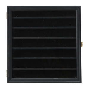 Vitrina de Madera Ecológica Personalizada de 7 Niveles para Pelotas de Golf, con Cerradura, Montable en Pared, Moderna, Fácil de Montar - Product Image 5