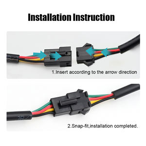 맞춤형 유니버설 자동차 액세서리 6 핀 터미널 배선 하네스 자동차 용 전기 자동차 어셈블리 배선 하네스 - Product Image 4