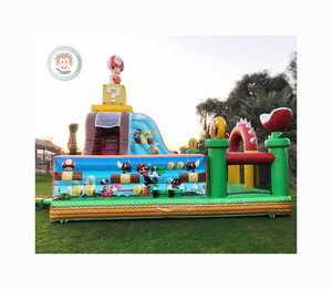 Super bros <span class=keywords><strong>mario</strong></span> maison gonflable pour enfants videur gonflable super <span class=keywords><strong>bro</strong></span> <span class=keywords><strong>mario</strong></span> fun city playground - Product Image 1