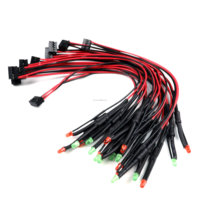 Rangkaian Kabel Harness CAN Bus Otomotif Kustom dengan Kabel Twisted Pair dan Konektor DB9 D-Sub untuk Pencatatan Data Kendaraan