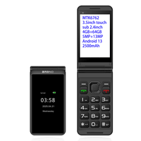 Téléphone portable à écran tactile, clavier, Verizon, T-mobile, At&t, débloqué, téléphone intelligent à clapet, Android 4G aux États-Unis