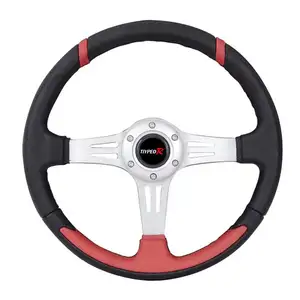 Custom Pvc Steering Wheel 350MM Sports Car Modification Classic Car Steering Wheel