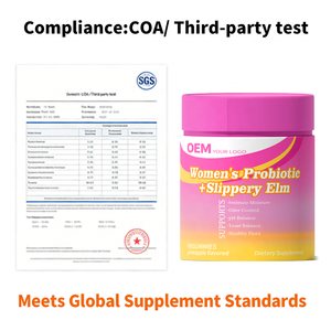 Gomitas Probióticas de Olmo Resbaladizo para Mujeres, con Equilibrio de pH, Bajo MOQ, Suministro con Prueba COA para Vendedores de Plataformas de Comercio Electrónico - Product Image 5