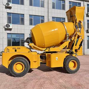 Camión Mezclador de Concreto Autocargable de 3.5m3, SLM3500S, Camión Autocargable Articulado - Product Image 4