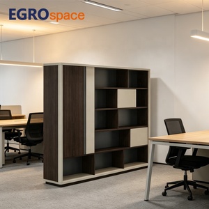 ตู้เก็บเอกสาร EGROspace Factory อเนกประสงค์ พร้อมลิ้นชักเก็บของ บานสวิง ความจุขนาดใหญ่ สำหรับสำนักงาน - Product Image 5