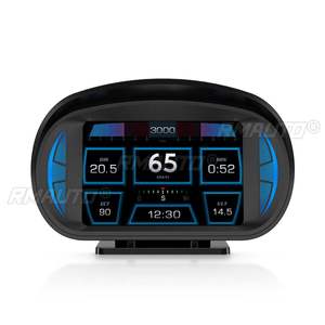 Affichage HUD OBD2 P2 pour voiture avec inclinomètre, compteur de vitesse GPS, compte-tours et ordinateur de bord - Product Image 5