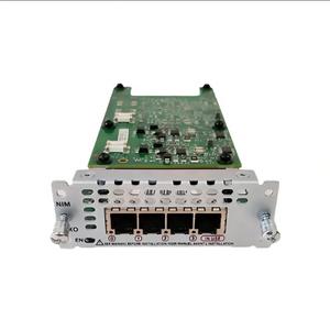Module NIM Voix Analogique 4 Ports FXO Cisco NIM-4FXO= <span class=keywords><strong>Carte</strong></span> Passerelle VoIP Hot Swap pour Routeur Série ISR 4000 Pack Unique Original - Product Image 4