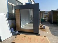Portable Pliable Bureau Conteneur Hébergement Cabine Préfabriqué Emballage 20 Pied Conteneur Maison