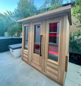 Sauna traditionnel avec option de poêle électrique ou à <span class=keywords><strong>bois</strong></span>, choisissez en fonction de vos préférences et de l'endroit où vous souhaitez l'installer - Product Image 2