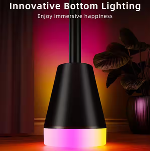 Lampe de sol d'angle LED RGB intelligente avec application et télécommande - Product Image 2